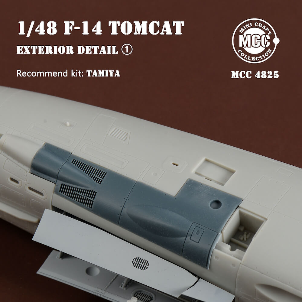 1:48 F-14 Tomcat Exterior Details Part 1 MCC4825 Mini Craft Collection