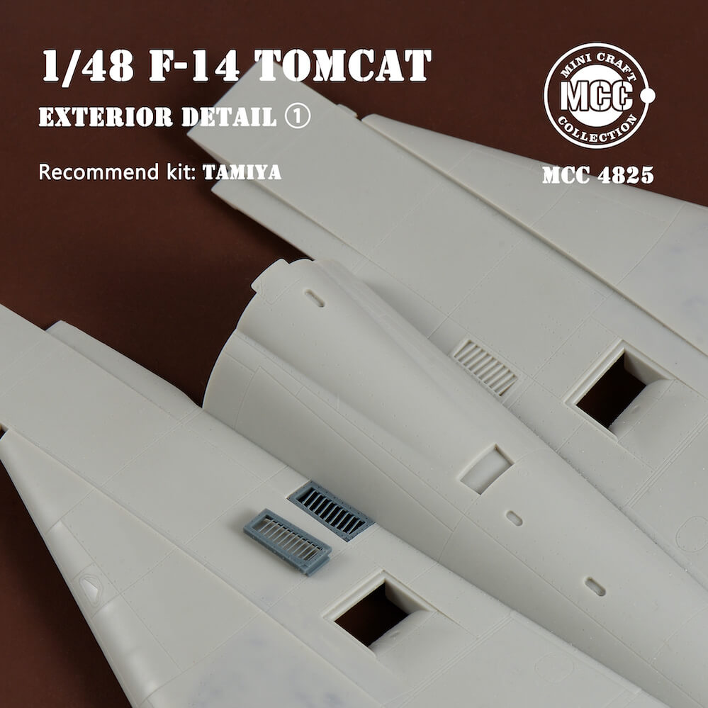 1:48 F-14 Tomcat Exterior Details Part 1 MCC4825 Mini Craft Collection