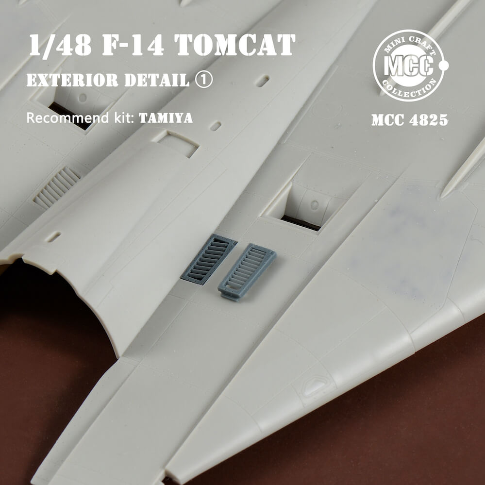 1:48 F-14 Tomcat Exterior Details Part 1 MCC4825 Mini Craft Collection