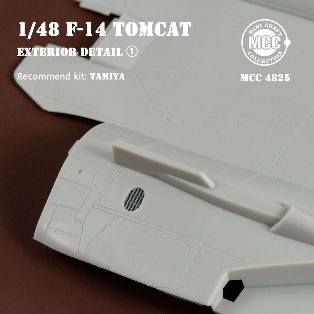 1:48 F-14 Tomcat Exterior Details Part 1 MCC4825 Mini Craft Collection