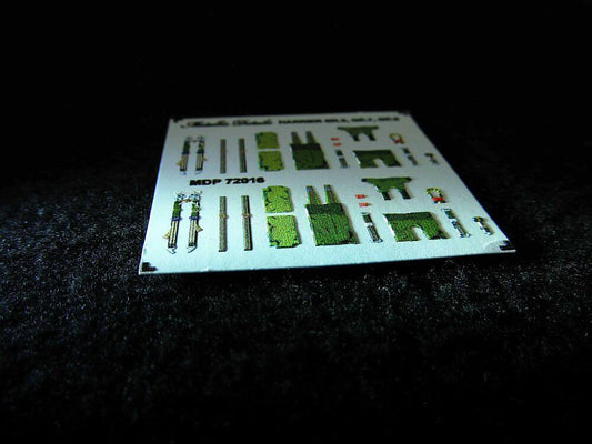 1:72 Harrier GR.3, GR.7, GR.9 Seat belts MDP72016 Metallic Details