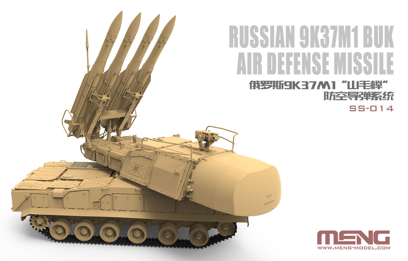 1:35 Russian 9K37M1 BUK Air Defence Missile System SS-014 Meng Model