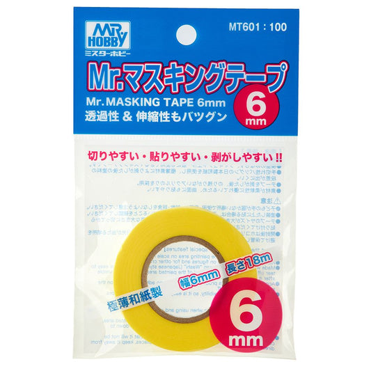 6mm Mr. Masking Tape Refill Mr Hobby MT601