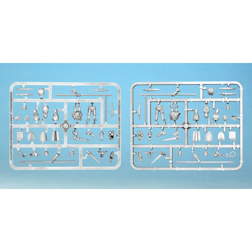 28mm Hussite Wars Bohemian Knights Command Sprue North Star