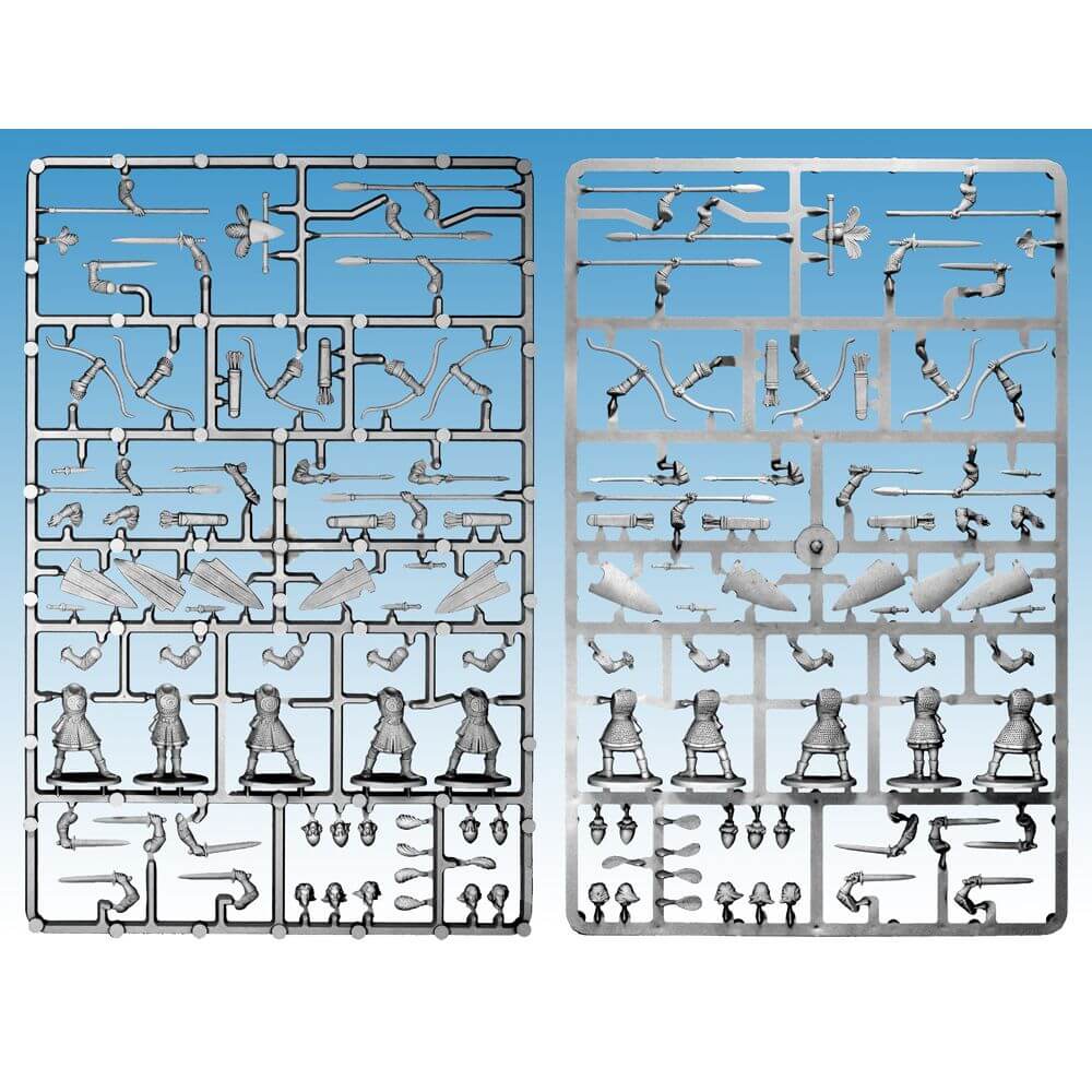 28mm Elf Infantry Single Sprue With Bases Oathmark