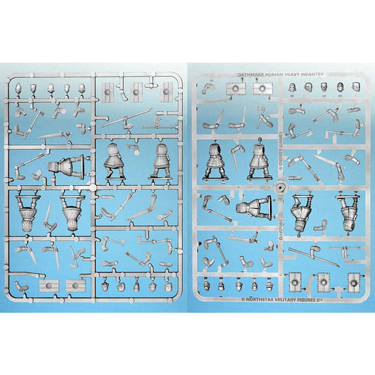 28mm Human Heavy Infantry Single Sprue With Bases Oathmark