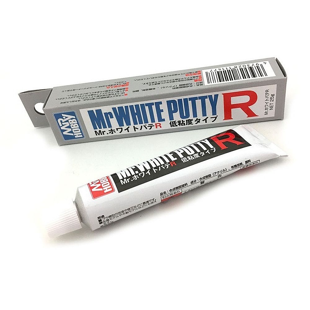 25g Mr White Putty R Mr Hobby P123