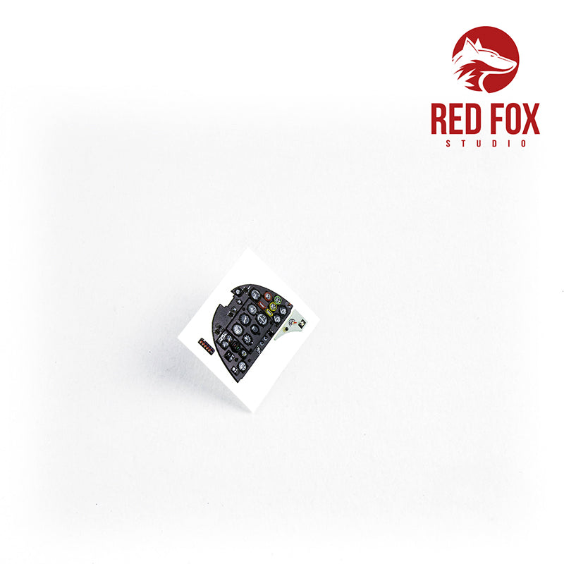Red Fox Studio RFSQS-32099 Spitfire Mk.IIa 3D Acrylic Instrument Panel Revell 1/32