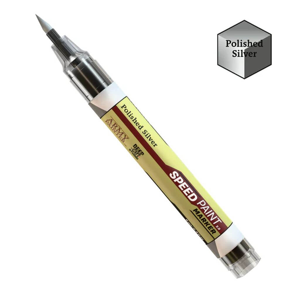 Speedpaint Marker Polished Silver SM1017P The Army Painter