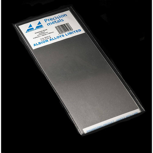 Aluminium Foil Sheet 2 Pack 0.276mm SM10M Albion Alloys