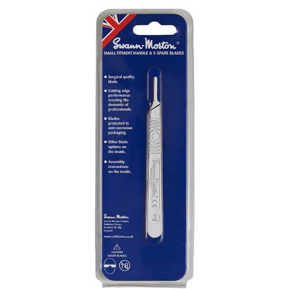 Standard Number 3 Handle + 5Pk 10A Blades 9210 Swann Morton