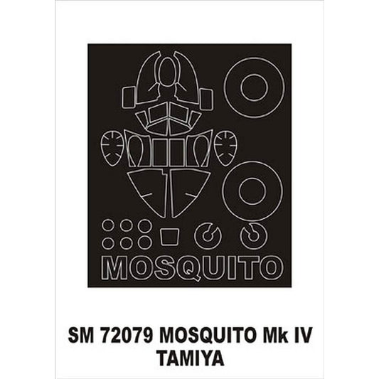 1:72 DH 98 Mosquito Mk IV Masking Set for Tamiya SM72079 Montex