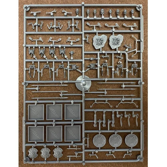 28mm Skeleton Warriors Single Sprue With Bases Warlord Games