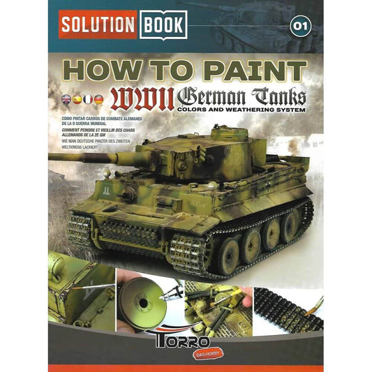 Solution Book 01 How to Paint WWII German Tanks 2414300001 Ammo