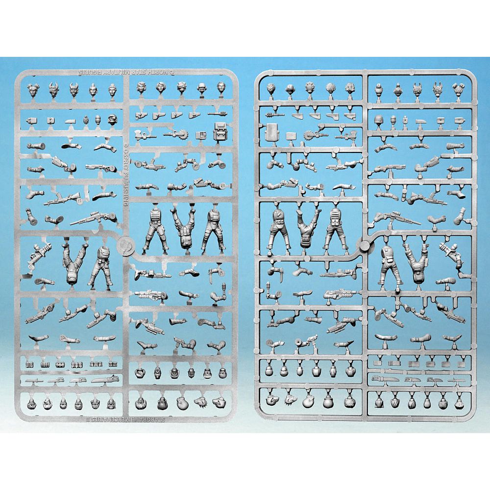 28mm Stargrave Mercenaries II Female Single Sprue With Bases – SGS ...