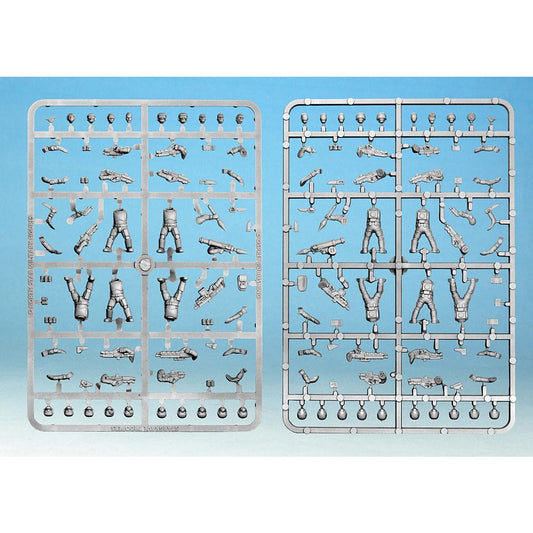 28mm Stargrave Troopers Single Sprue With Bases