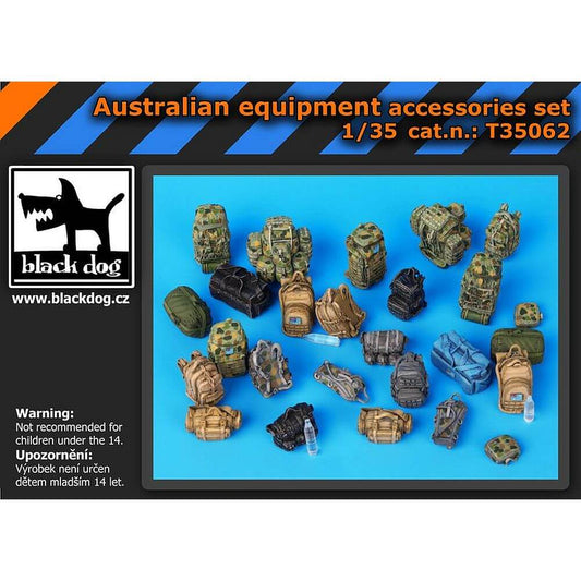 1:35 Australian equipment accessories set T35062 Black Dog