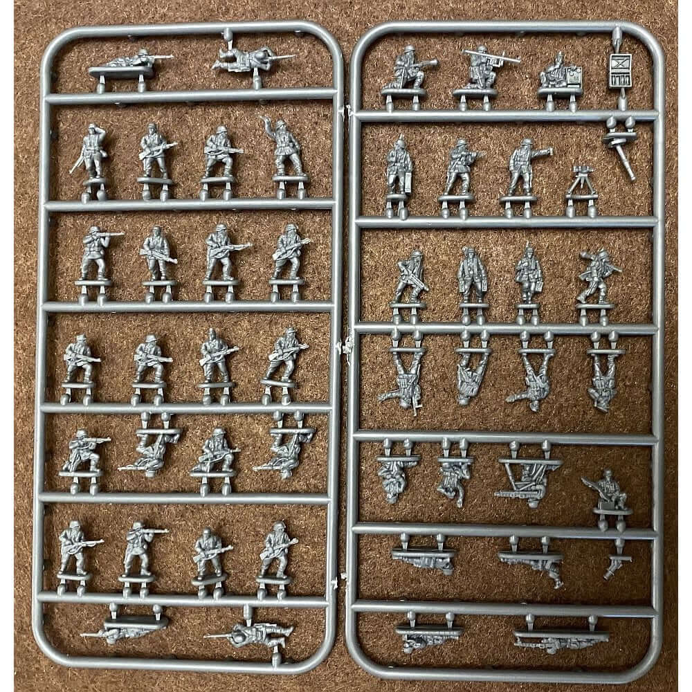 12mm WWII Late War German Infantry and Heavy Weapons Sprues Victrix