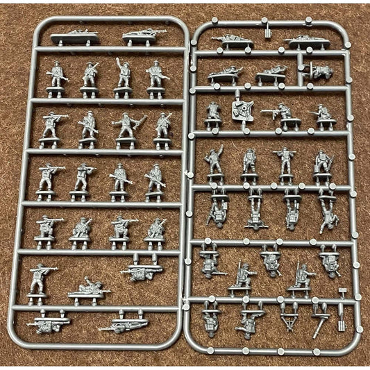 12mm WWII Late War British Infantry and Heavy Weapons Sprues Victrix