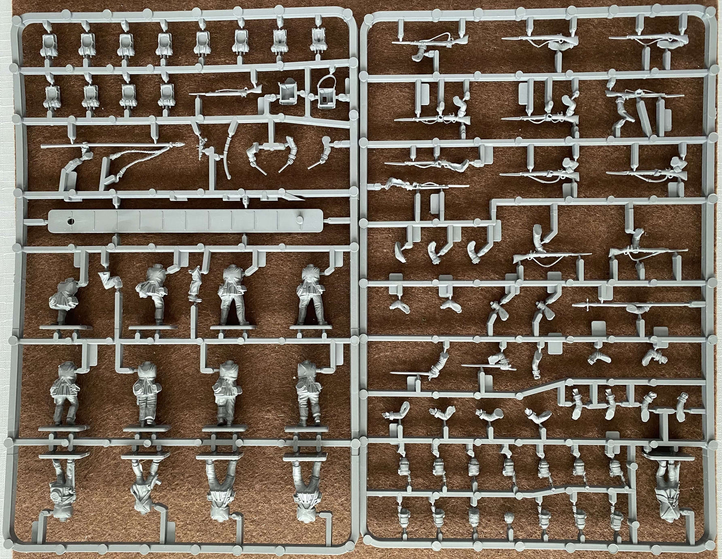 28mm Waterloo British Infantry Centre Companies Sprues Victrix