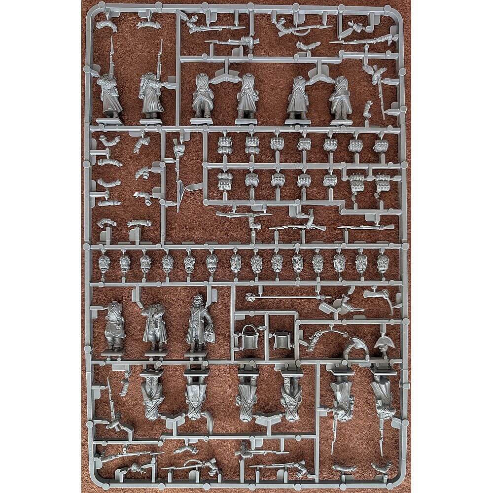 28mm Napoleonic French Middle Imperial Guard Chasseur a Pied Sprue Victrix