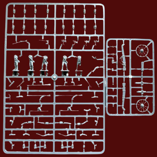 28mm Napoleonic French Artillery 1812 to 1815 Sprues Victrix