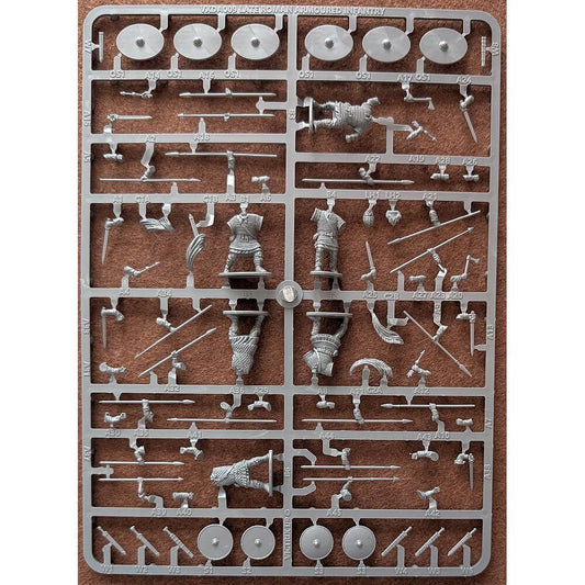 28mm Late Roman Armoured Infantry Single Sprue Victrix