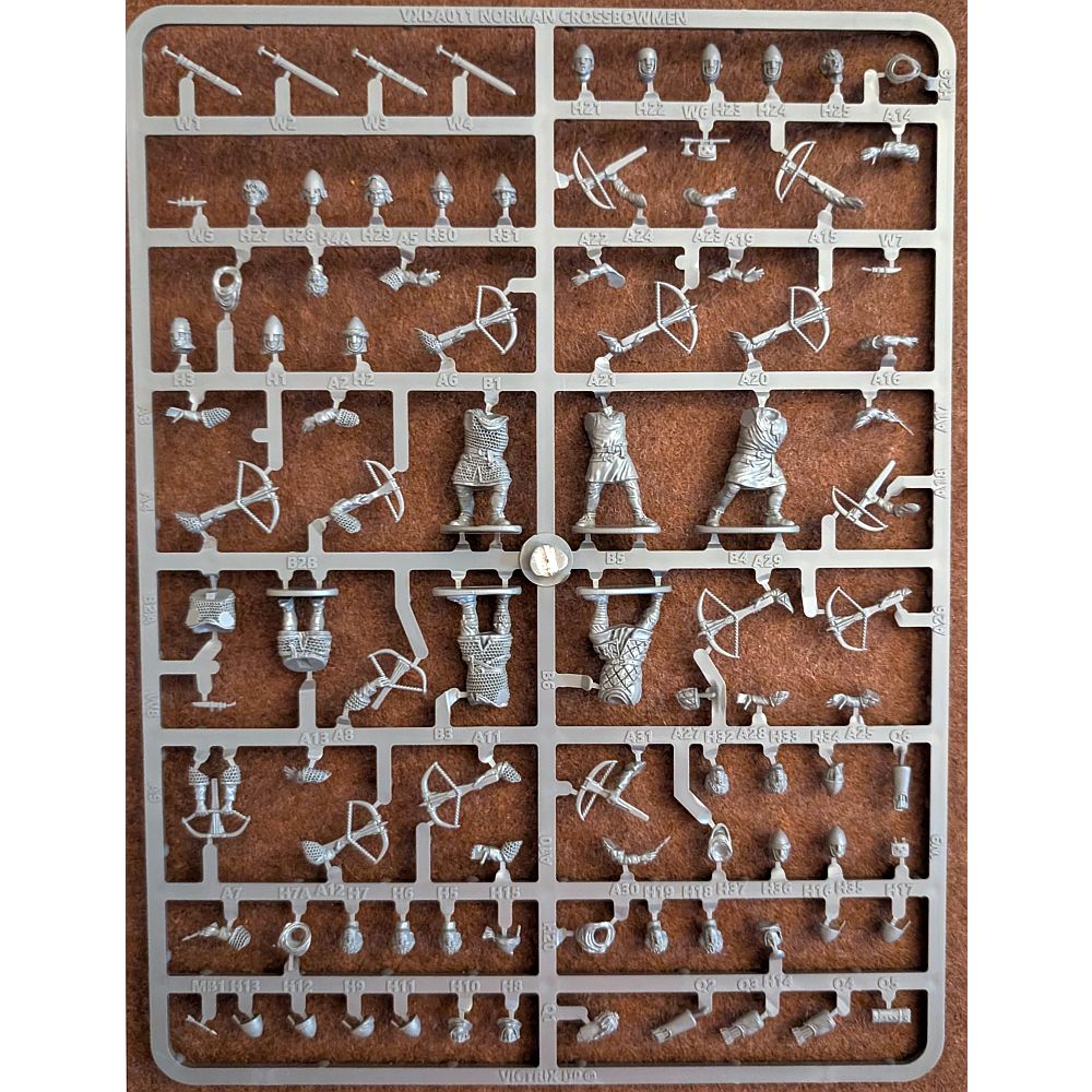 28mm Norman Crossbowmen Single Sprue Victrix