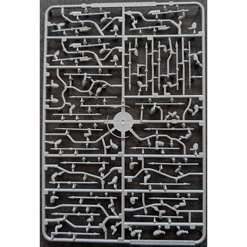 28mm Peasant Levy (1100-1350) and Weapons Sprue Wargames Atlantic