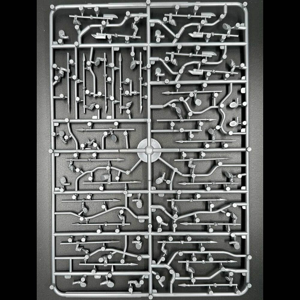 28mm Peasant Levy (1100-1350) and Weapons Sprue Wargames Atlantic