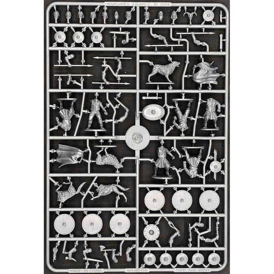 28mm Dark Age Irish Warriors Sprue Blood Oaths Wargames Atlantic