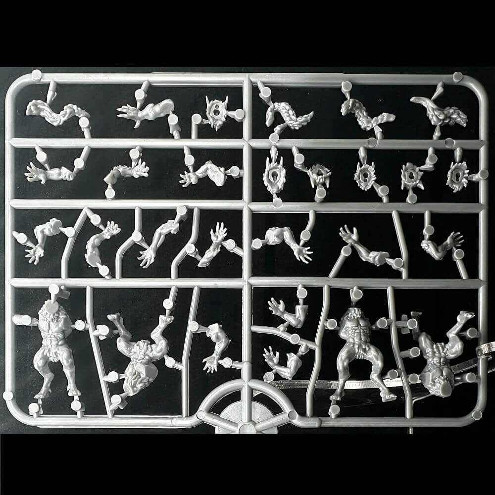 28mm Werewolves Single Sprue Wargames Atlantic