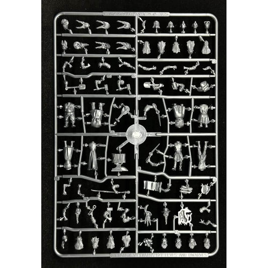 28mm Villagers (2): Elves & Dwarves Sprue Wargames Atlantic