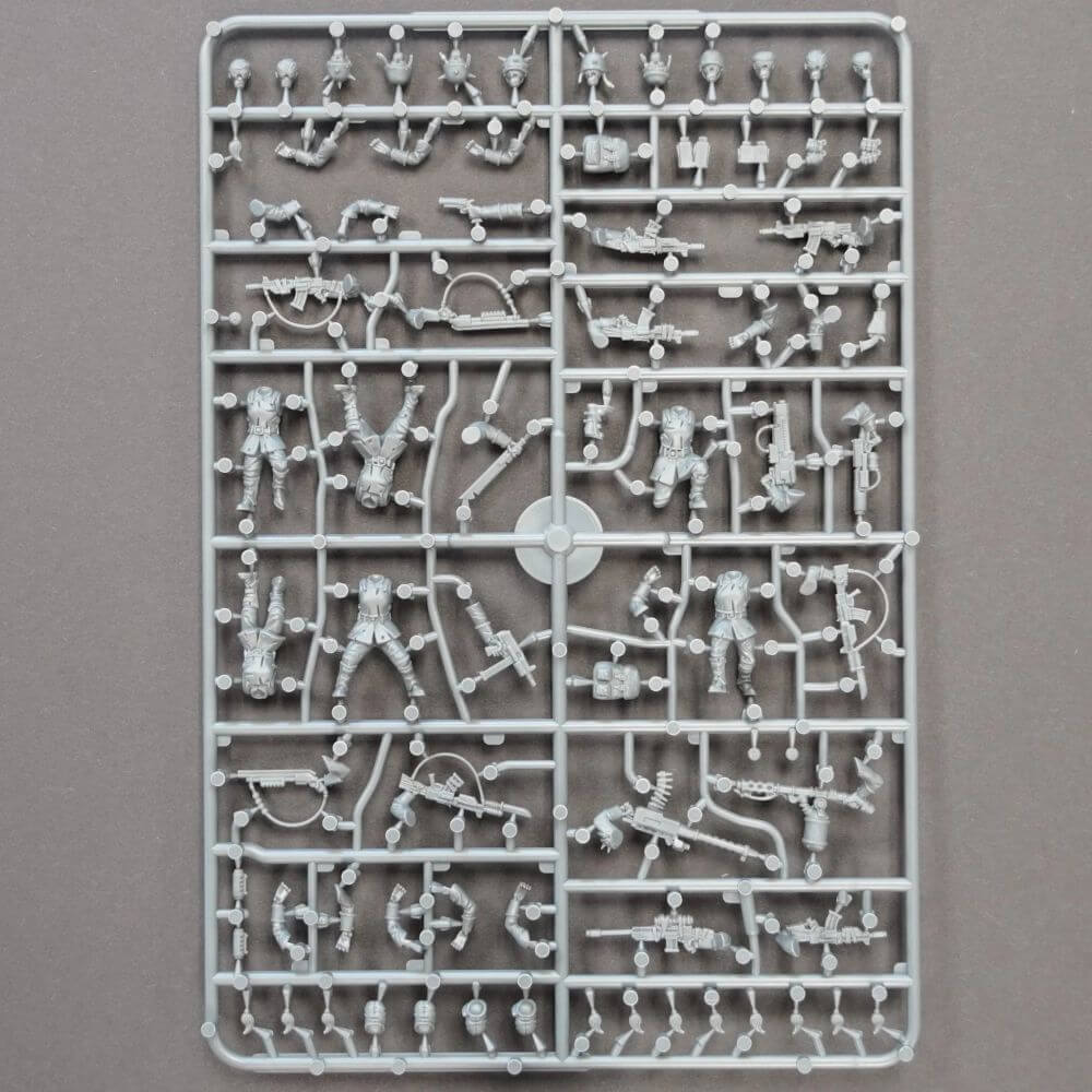28mm The Damned Female Infantry Single Sprue Wargames Atlantic