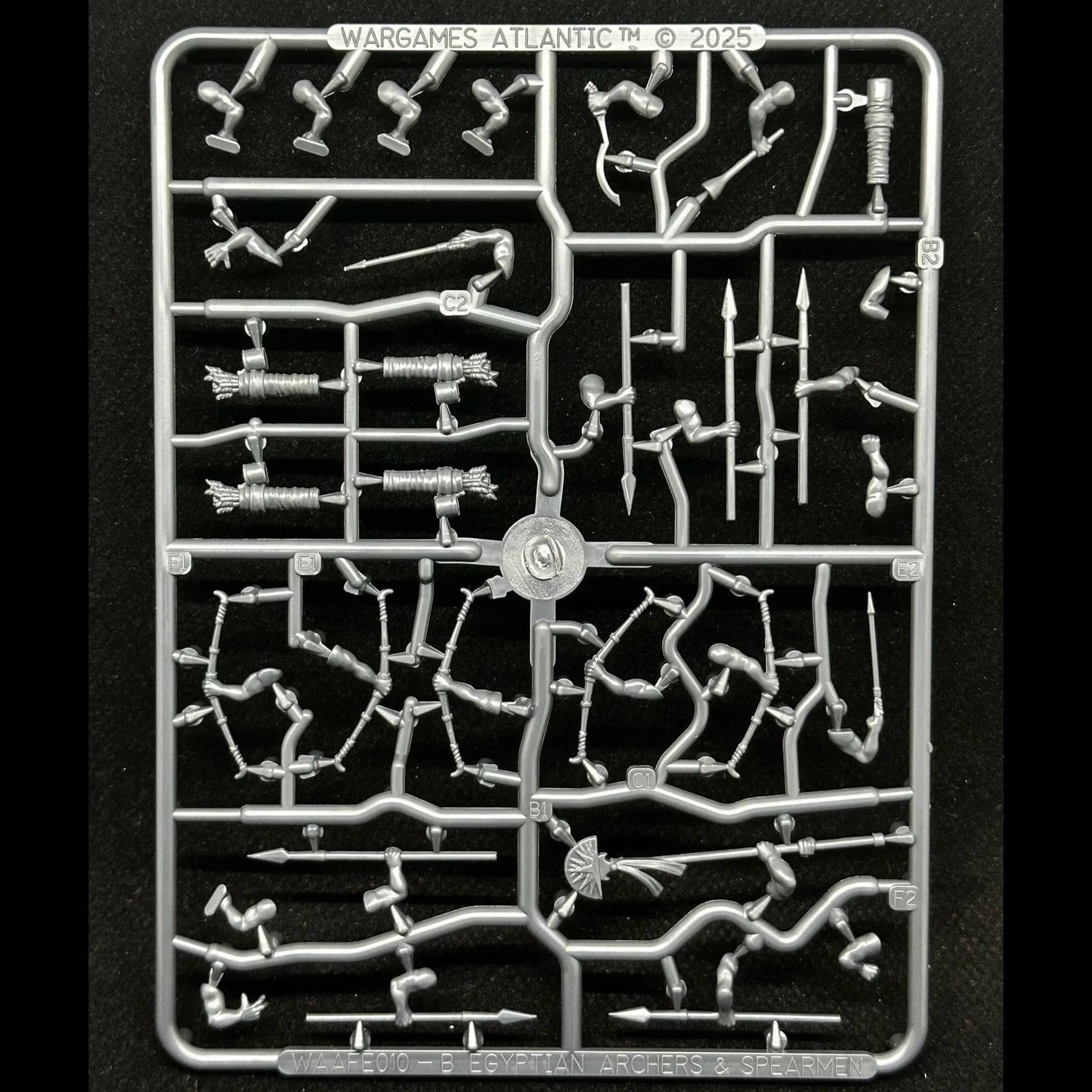 28mm Egyptian Archers and Spearmen Sprue Wargames Atlantic