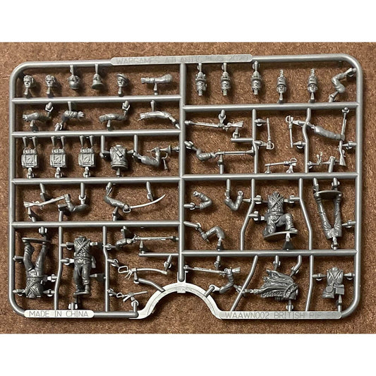 28mm British Riflemen Napoleon's Wars Sprue Wargames Atlantic