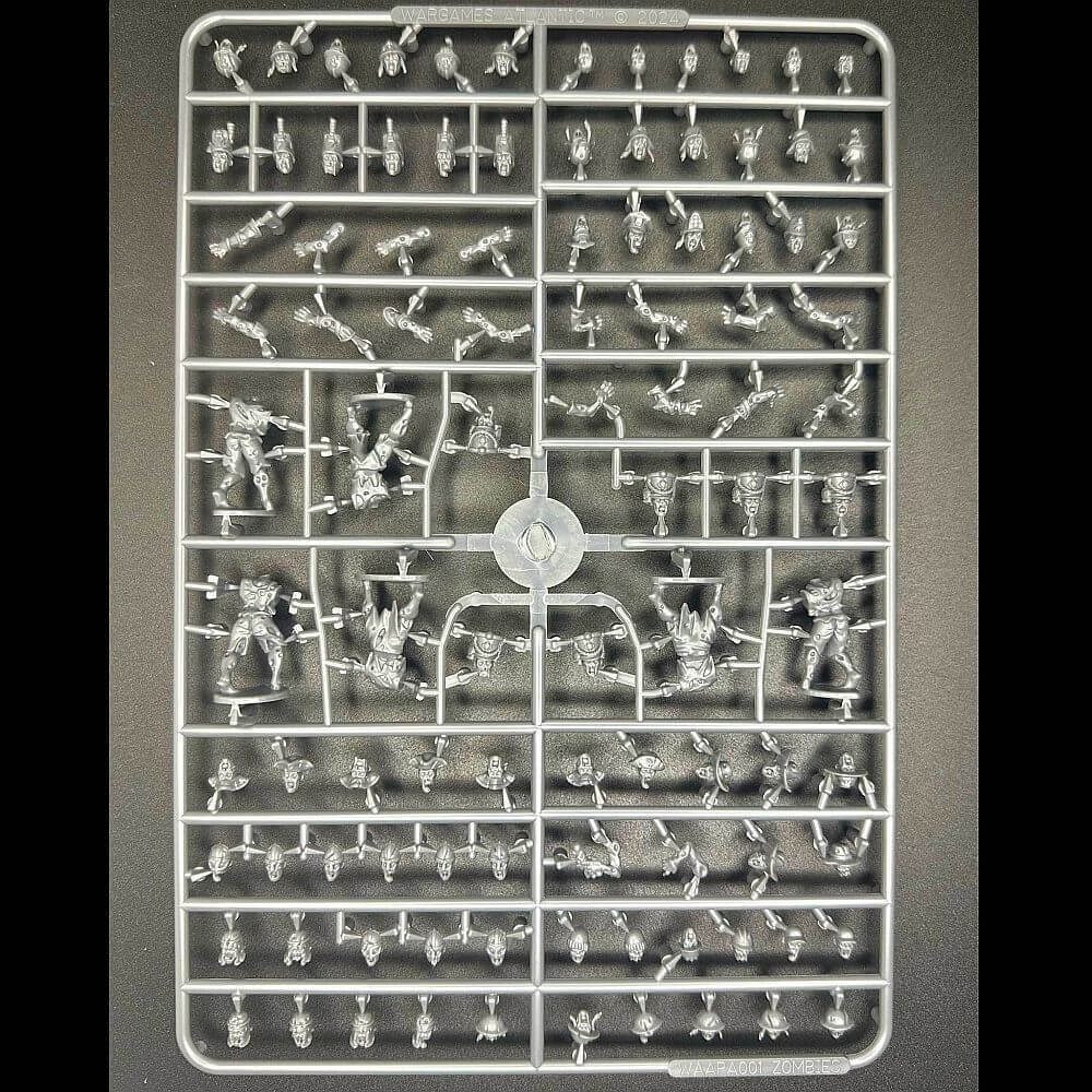 28mm Zombies Single Sprue Wargames Atlantic