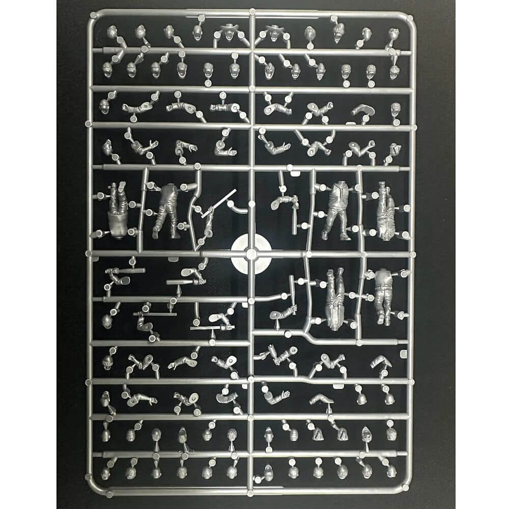28mm Civilians & Survivors (1): Men Single Sprue Wargames Atlantic