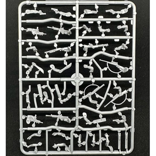 28mm Civilians & Survivors (1): Weapons Single Sprue Wargames Atlantic