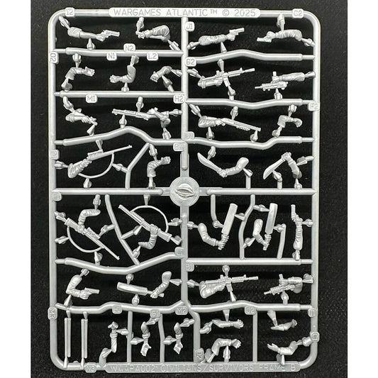 28mm Civilians & Survivors (1): Weapons Single Sprue Wargames Atlantic