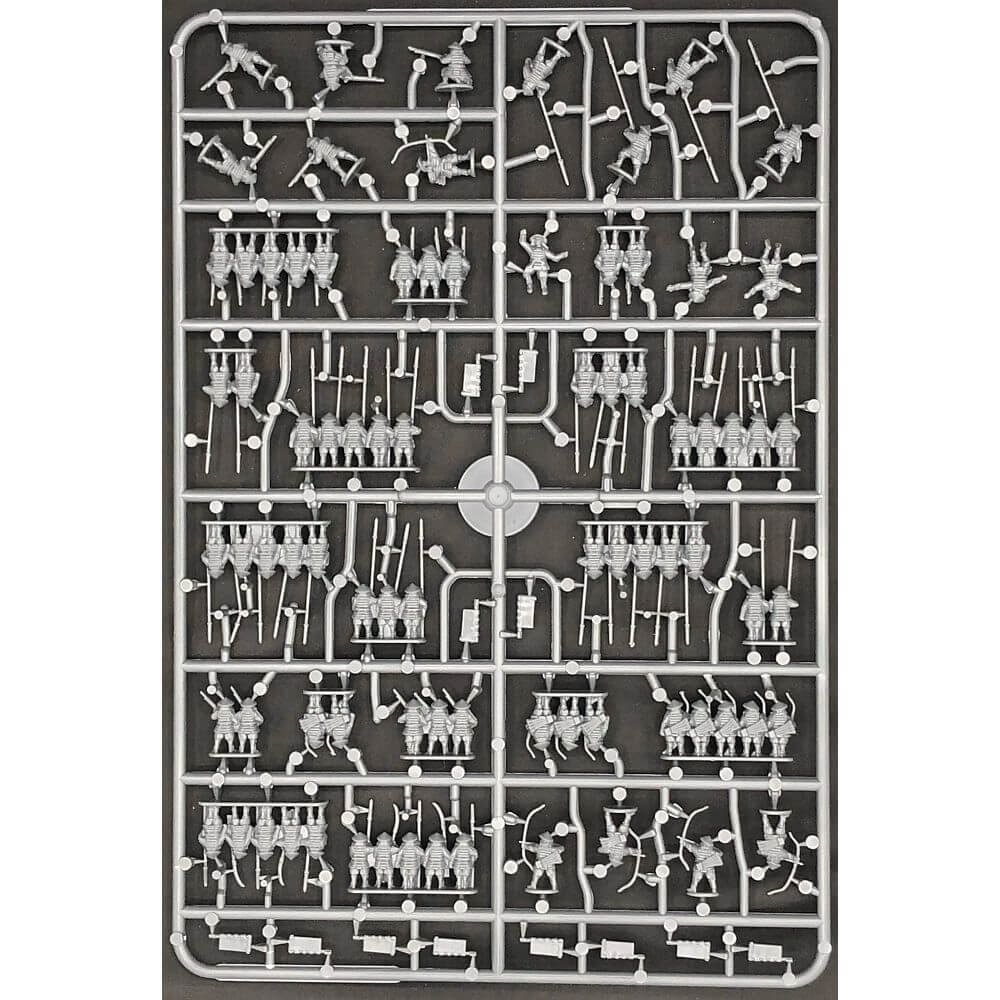 10mm Ashigaru Single Sprue Wargames Atlantic