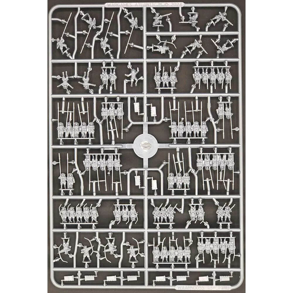 10mm Ashigaru Single Sprue Wargames Atlantic