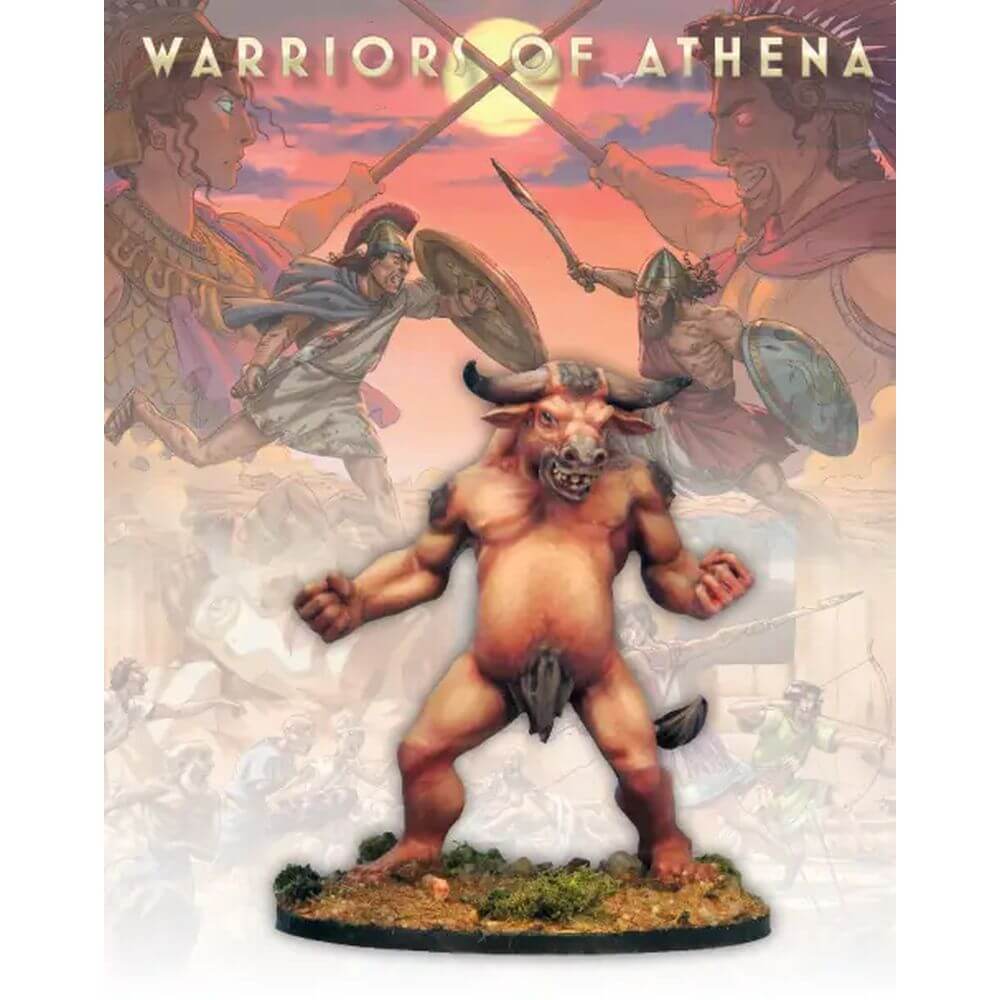 28mm Warriors of Athena Pewter Minotaur WOA001 North Star