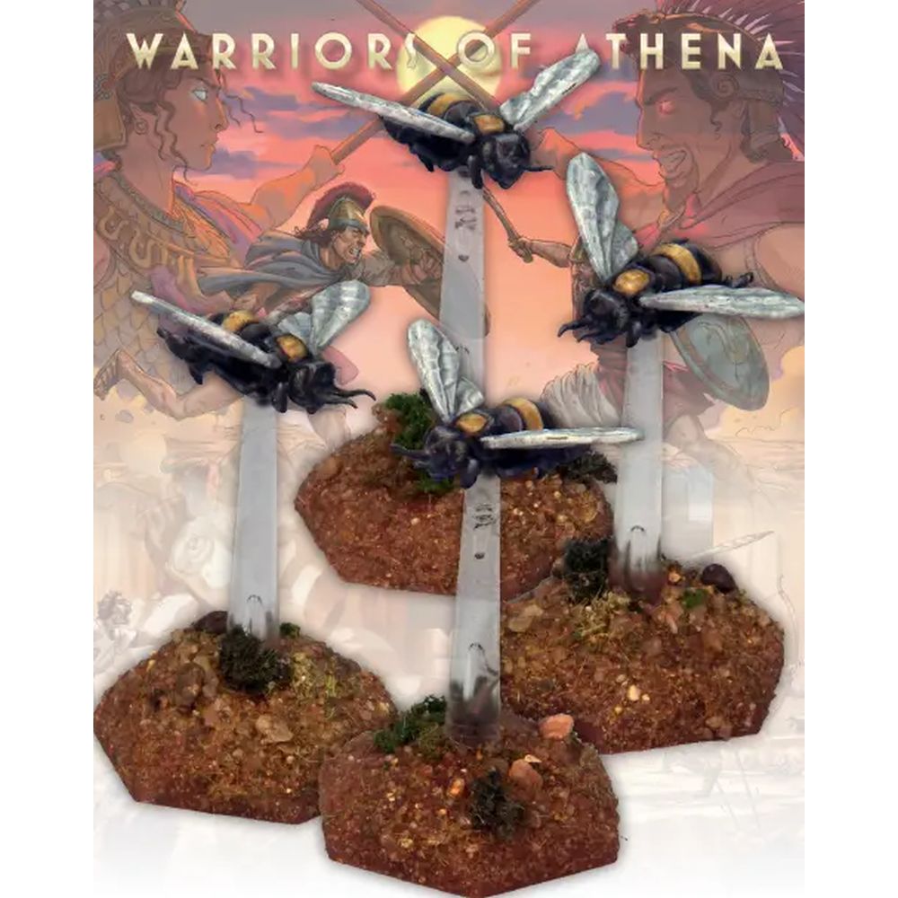 28mm Warriors of Athena Pewter Mythic Bees WOA002 North Star