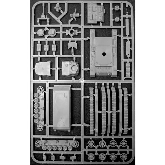 1:72 German Panzer III Ausf. G & H Sprue Plastic Soldier Company