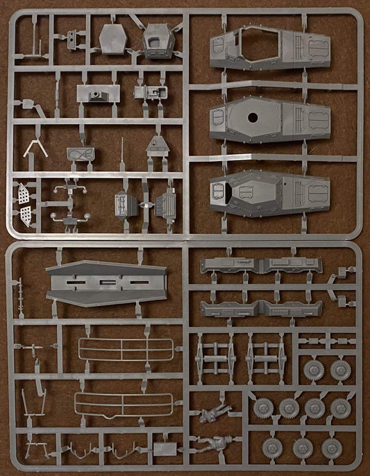 1:72 German Sd.Kfz. 231 8-Rad Armoured Car Sprue Plastic Soldier Company