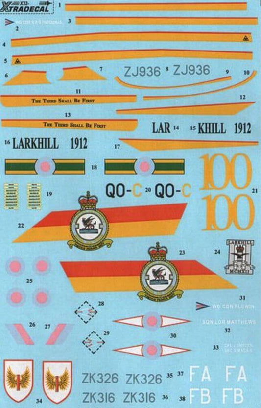 1:32 Eurofighter EC2000 Typhoon X32048 Xtradecal