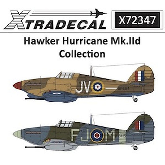 Xtradecal X72347 Hawker Hurricane Mk.IId Collection 1/72