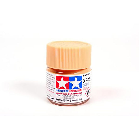 10ml Flat Flesh Acrylic Mini Paint XF-15 Tamiya