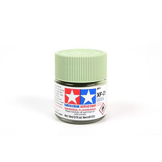 10ml Sky Acrylic Mini Paint XF-21 Tamiya